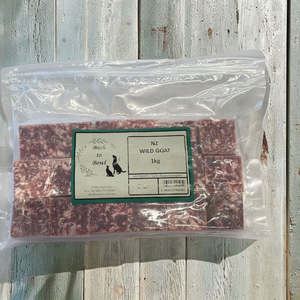 Bush to Bowl NZ Boneless Goat Mince1 kg