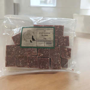 Self Selection For Dogs: Bush to Bowl Wild NZ Venison & Lamb Mince 1kg