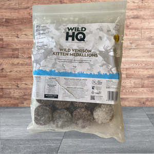 Wild HQ Wild Venison Kittens Medallions 1kg