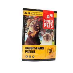 Purely Pets Rabbit / Hare Patties 1kg