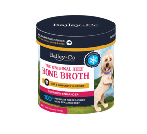 Self Selection For Dogs Broth: Bailey + Co Beef Bone Broth 30g