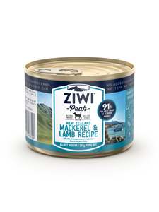 Ziwi Peak: Ziwi Peak Canned Mackerel and Lamb Dog Food