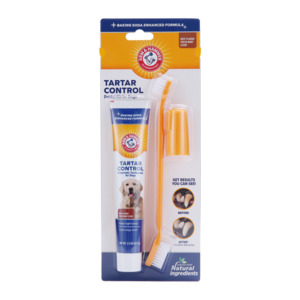 Grooming Aids: Arm & Hammer Tartar Control Dental Kit For Dogs (Beef) 74ml