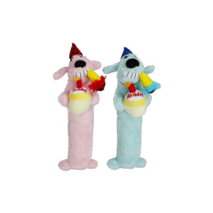 Toys: Loofa Birthday Dog Toy 30cm