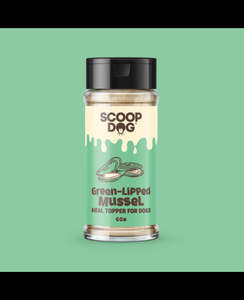 Scoop Dog Green Lipped Mussel Topper 60g
