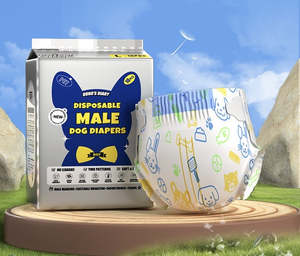 Toiletries: Dono's Diary Male Dog Diapers 10pcs