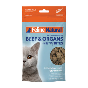 Feline Natural Freeze Dried Beef Healthy Bites 50g