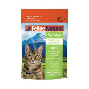 K9 Natural: Feline Natural Pouch 85g Chicken & Lamb
