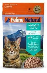 Feline Natural Freeze Dried Beef & Hoki Feast