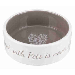 Accessories 1: Ceramic Pet Bowl 12cm - Mocha