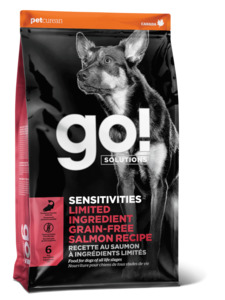 Go Now Fresh: GO! SENSITIVITIES Salmon Grain Free Dog Food