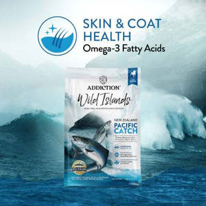 Addiction Wild Island Pacific Catch Salmon Mackerel & Hoki Dog Dry Food