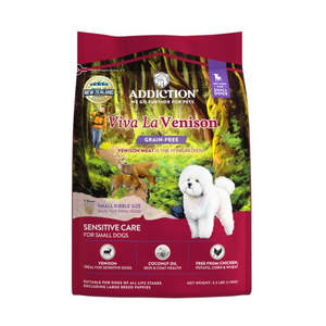 Addiction: Addiction Viva la Venison For Small Dogs 1.5kg