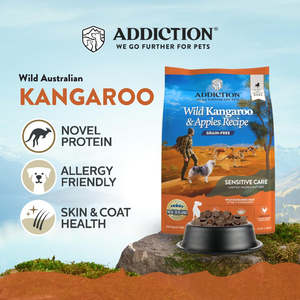 Addiction: Addiction Wild Kangaroo & Apples Dog Foods