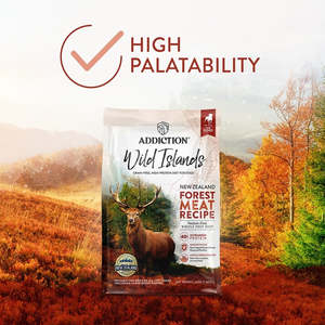 Addiction Wild Island - Forest Meat Recipe  Venison First Dog Food 1.8kg