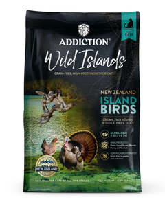 Addiction Wild Islands - Birds, Duck, Turkey & Chicken Cat Food 1.8kg