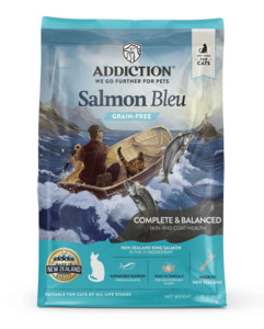 Addiction: Addiction Salmon Bleu Grain Free Cat Food