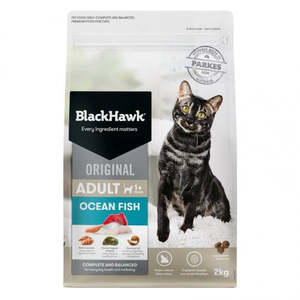 Black Hawk: Black Hawk Original Ocean Fish Cat Dry Food 2kg