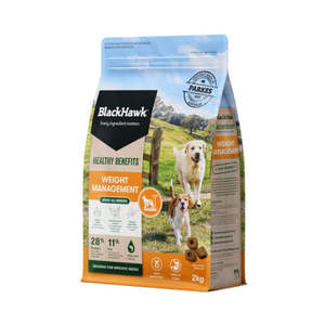 Black Hawk: Black Hawk Healthy Benefit Weight Management Dog Food 2kg