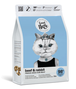 Good Noze: Good Noze Beef & Rabbit Freeze Dried Cat Food 350g