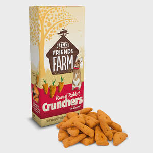 Tiny Friends Farm Russel Rabbit Crunchers with Carrot 120g