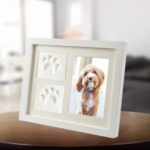 Pet Paw Prints Keepsake Photo Frame