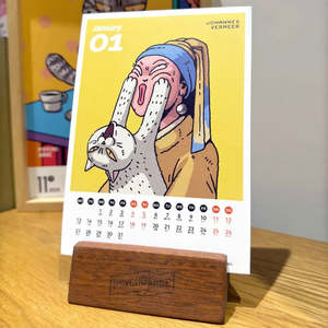 All: 2025-2026 Pet Illustration Calendar April 25’- April 26’
