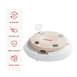 Products: Automatic Cat Teaser Toy – Smart Interactive Cat Disc Pet Pop