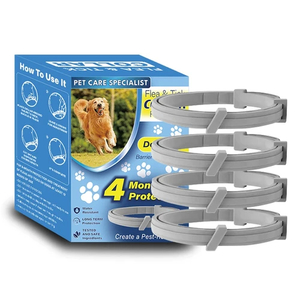 Products: 4 Pack Pet Flea and Tick Collars – Insect Repellent Collars Pet Pop