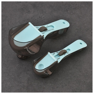 Adjustable Measuring Spoon with Scale – Portion Control Scoop Pet Pop