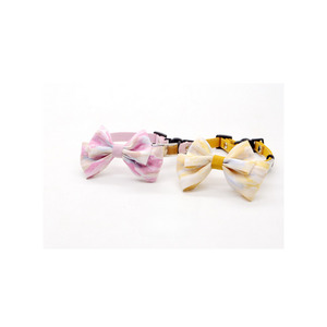 Products: Small Pet Ribbon Bow Tie Collar – Adjustable Dress Collar Pet Pop