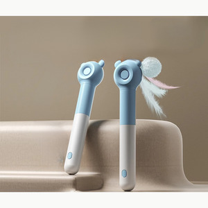 Double Head Laser Cat Teaser – Telescopic Interactive Toy Pet Pop