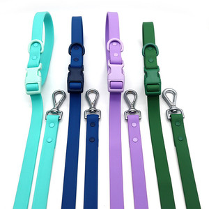 PVC Waterproof Pet Collar and Leash Set – Integrated Design Pet Pop