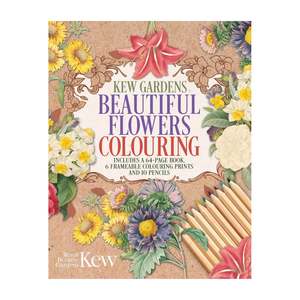 Kew Gardens Beautiful Flowers Colouring Box