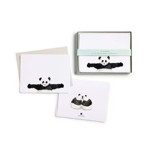 Flat Note Boxed Set - Panda Hug