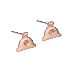 Gifts: Shepard Whistle Earrings - Rose Gold