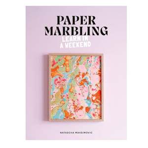 Craft: Paper Marbling Learn in a Weekend