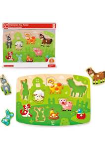 Hape Farmyard Peg Puzzle