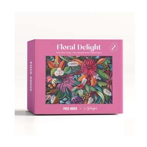 Puzzles: Floral Delight 1000pc jigsaw