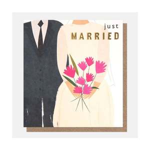 Married Greeting Card
