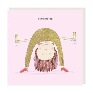 Greeting Cards: Bottoms Up Greeting Card