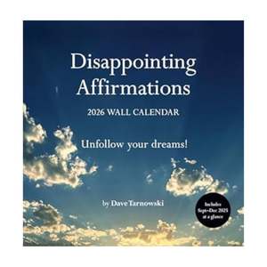 2026 Calendar - Disappointing Affirmations
