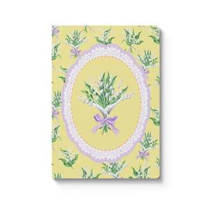 Yellow Lily Of The Valley Notebook