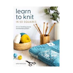 Art And Craft: Learn To Knit In 50 Squares