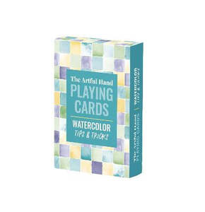 Art And Craft: Watercolor Tips & Tricks Playing Cards