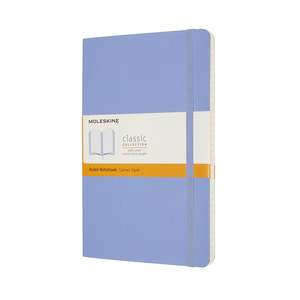Moleskine Notebook Large Ruled Hydrangea Blue Soft