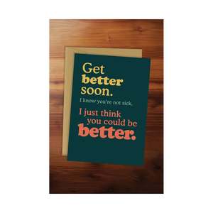 Get Better Soon Greeting Card