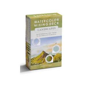 Art And Craft: Watercolor Mixing Deck Landscapes