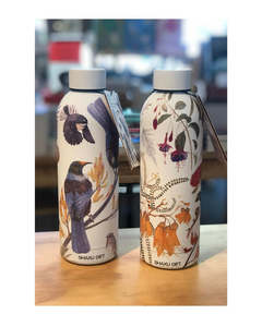 NZ Tree & Flowers Water Bottle