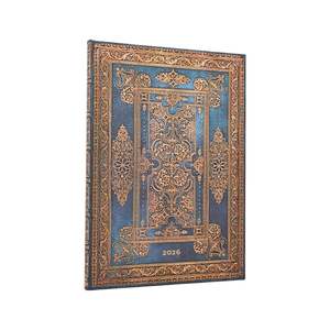 2026 Diary - Grande A Week At A Time - Blue Luxe